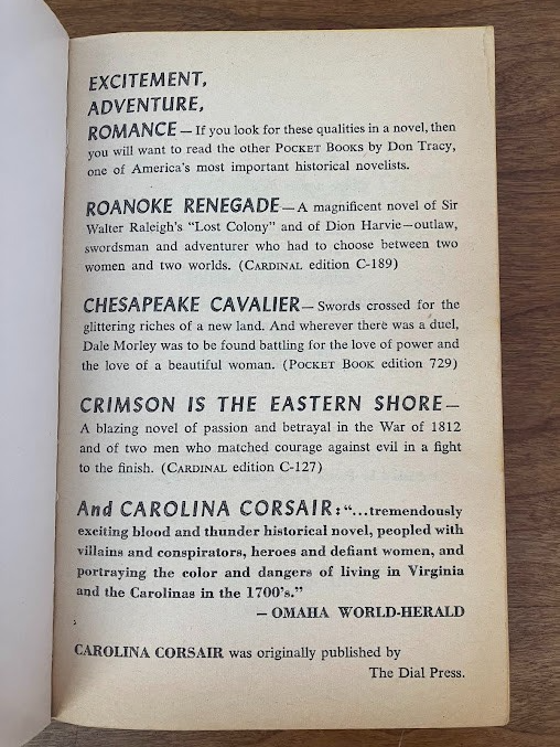 Vtg Paperbacks - Cardinal Books - lot of 4