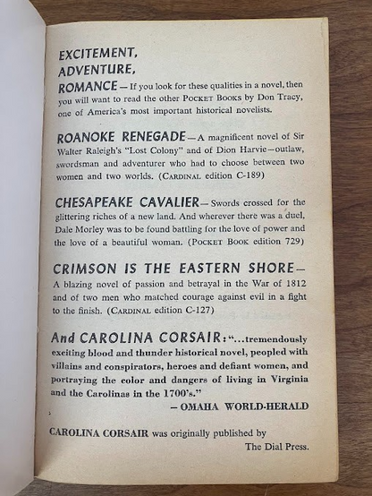 Vtg Paperbacks - Cardinal Books - lot of 4