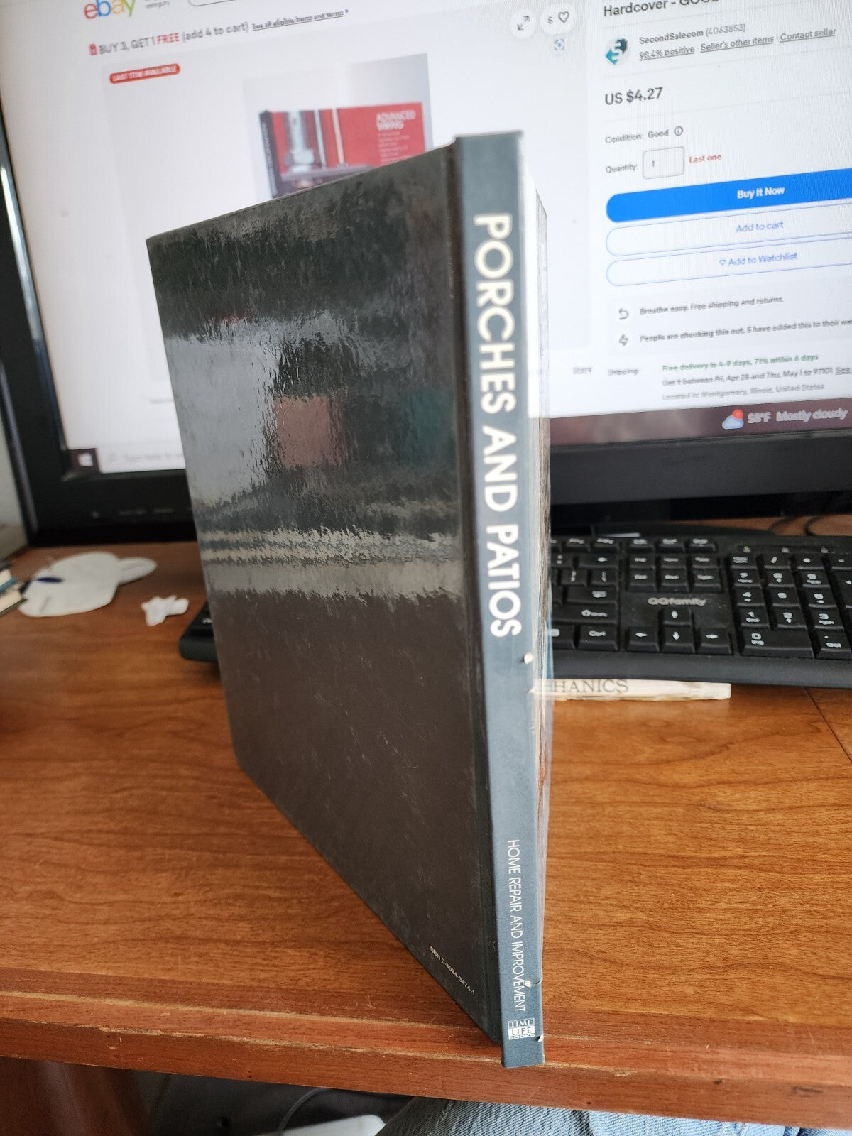 Porches & Patios - Home Repair & Improvement Book - GOOD