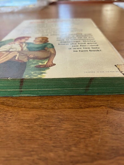 1955 Popular Library - UP TO HER NECK by John Newton Chance