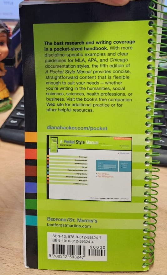 A Pocket Style Manual by Diana Hacker