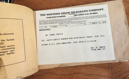 Vintage Western Union Blanks Telegram Book - Arranged for Carbon Copies