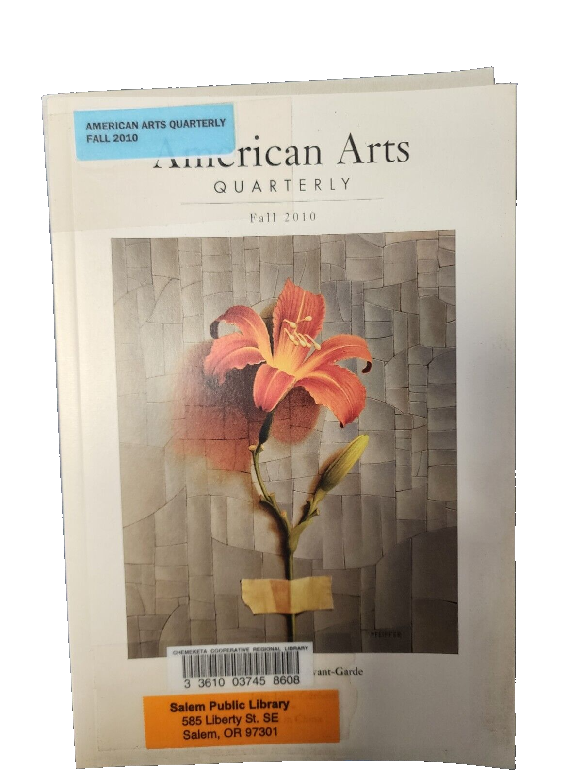 American Arts Quarterly Fall, Winter, & Summer 2010