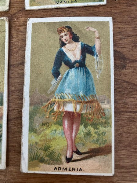 Kimball Dancing Girls of the World - lot of 4