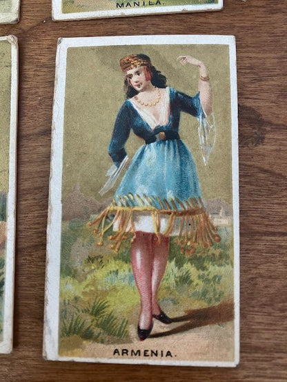 Kimball Dancing Girls of the World - lot of 4