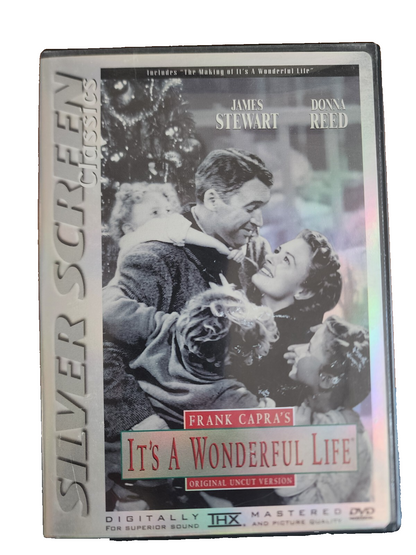 It's a Wonderful Life (DVD) Silver Screen Classics Jim Stewart THX