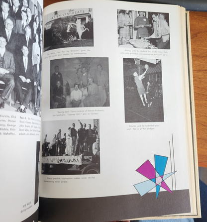 1961 Linfield College Yearbook, McMinnville Oregon, Oak Leaves