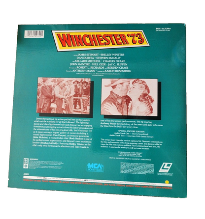 VTG Winchester 73 - Encore Edition LaserDisc Starring James Stewart