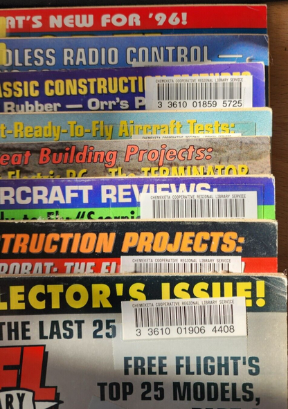Lot of 8 Model Builder Magazines From 1996
