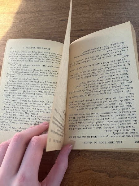 Ace D-149 - THE THIN EDGE OF MANIA/A RUN FOR THE MONEY