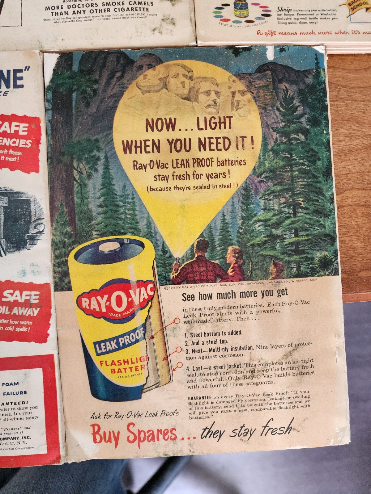 11 Popular Mechanics 1949 (October issue missing)