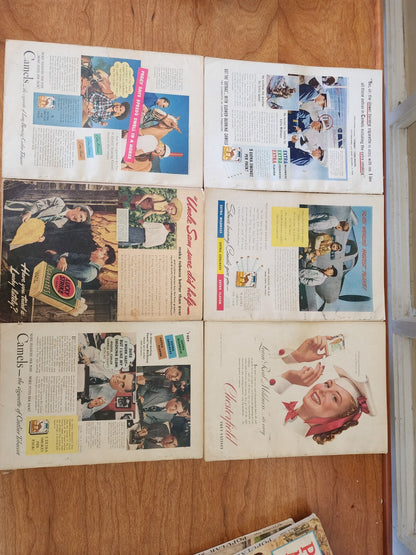 Lot of 6 Popular Science Magazines 1940