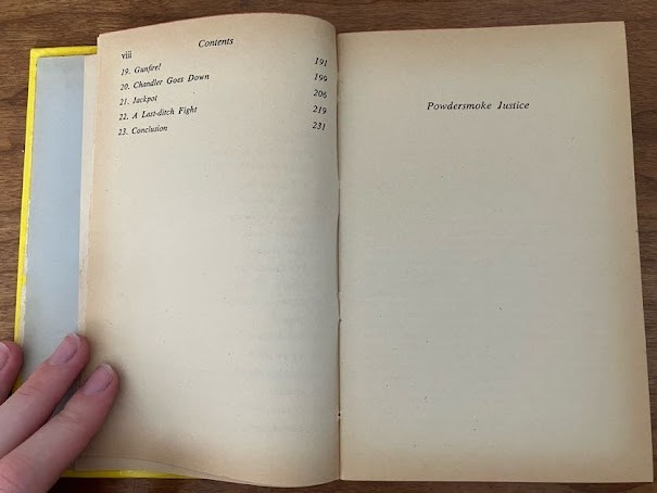 Powdersmoke Justice by William Colt MacDonald