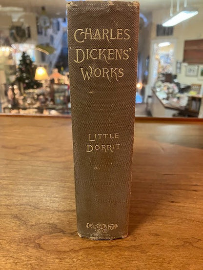 Charles Dickens' Works - Edition Late 1800's - lot of 4