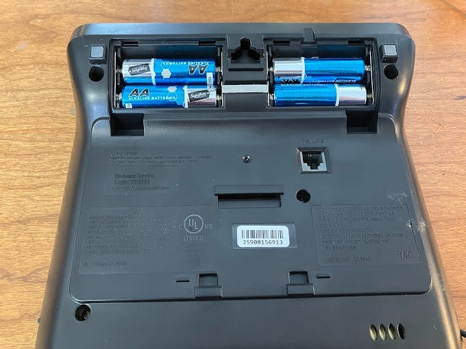 Landline - Corded Black Phone - Working