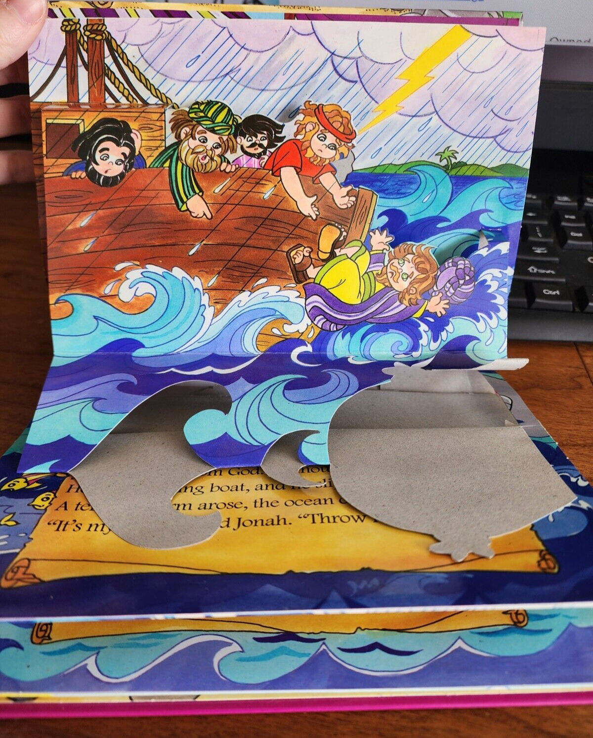 Jonah Bible Pop Up Book - GOOD