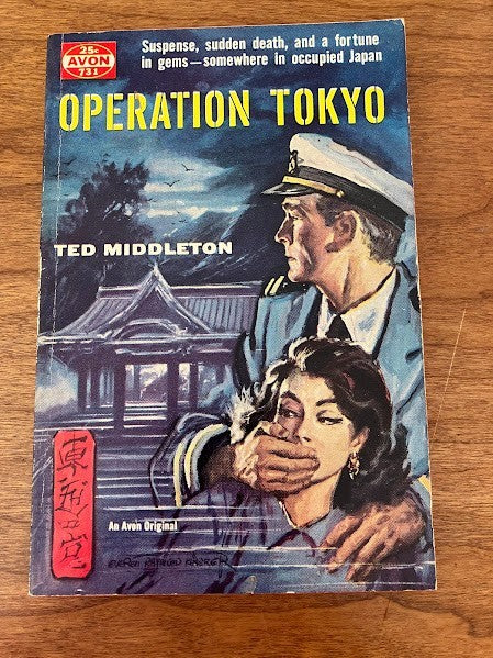 Vtg Paperbacks - OPERATION TOKYO - Ted Middleton