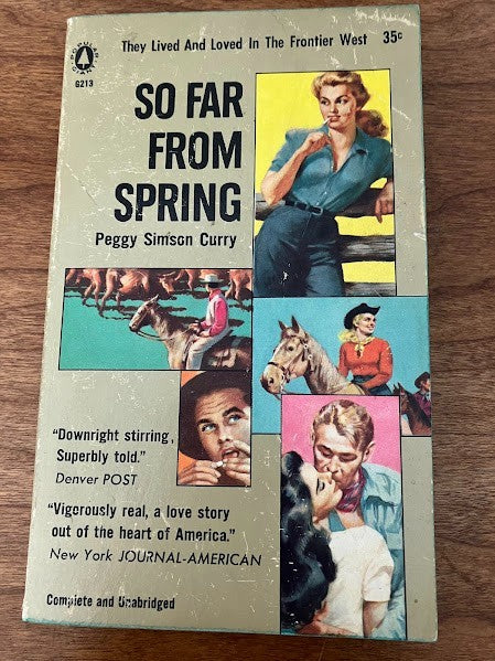 Popular Giant - SO FAR FROM SPRING by Peggy Simson Curry