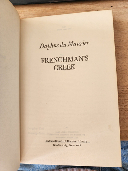 French Man's Creek by Daphne Du Maurier International Collectors Library  - VG