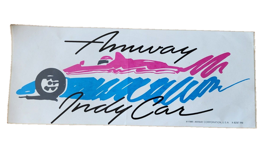Amway Indy Car 1989 Bumper Sticker