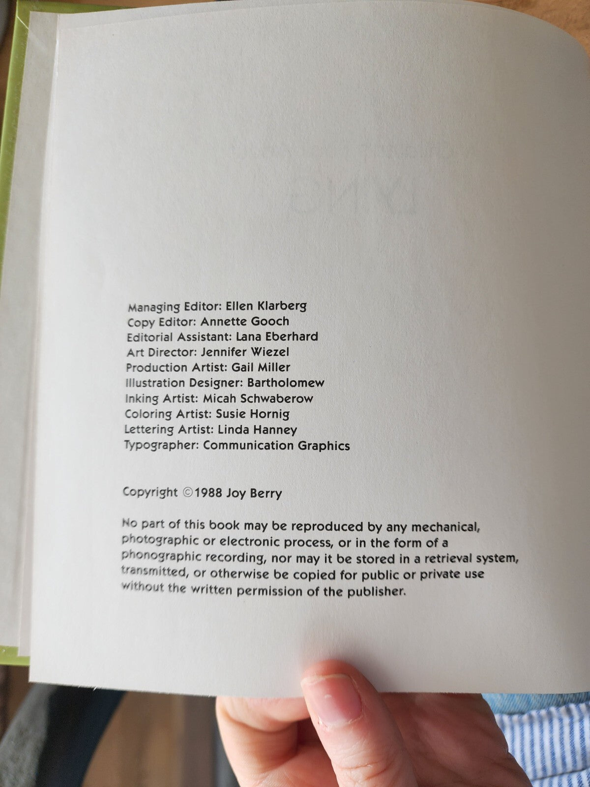 A Book about LYING by Joy Berry - Help Me Be Good Series - Hardcover Book