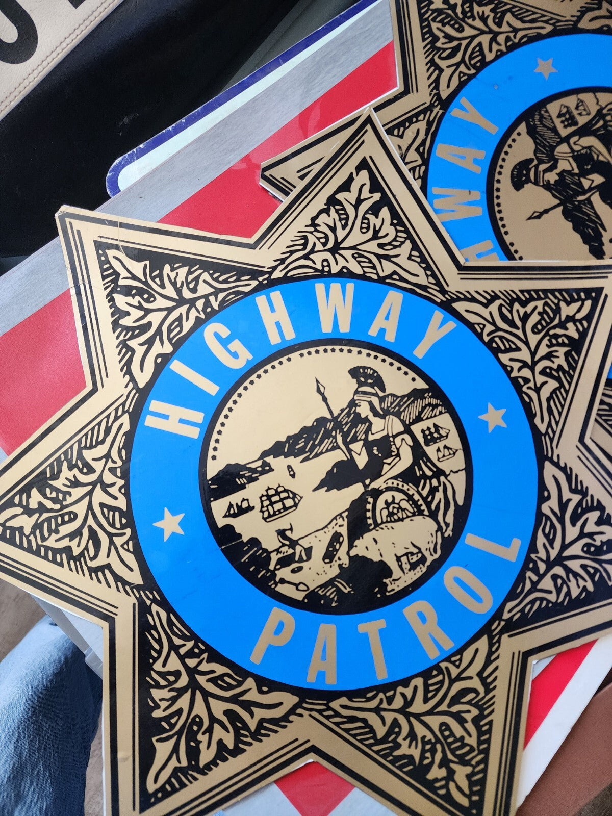 Lot of Highway Patrol Magnet