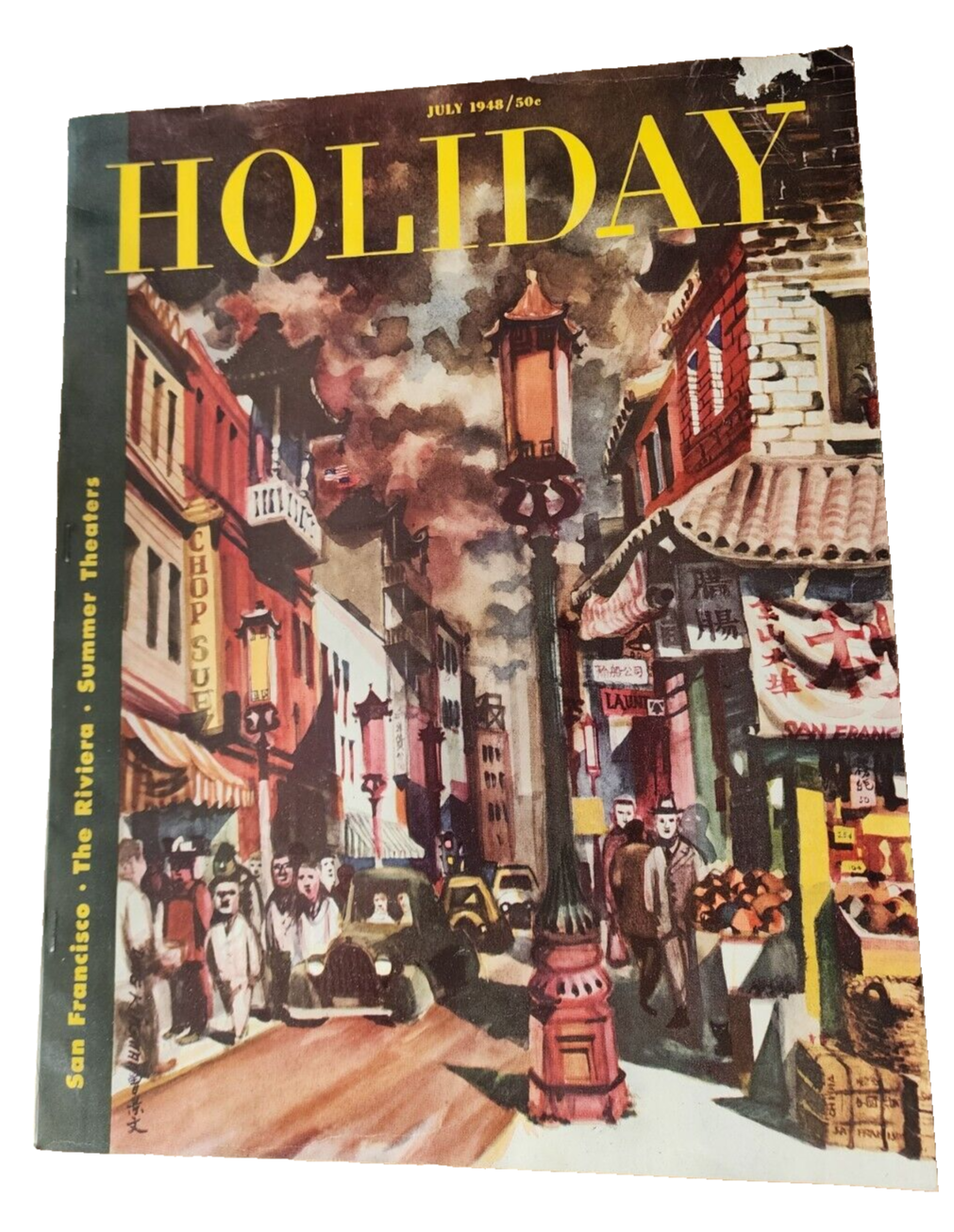 1948 JULY HOLIDAY MAGAZINE - SAN FRANCISCO - E 1233