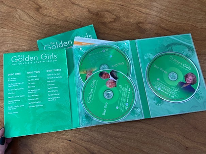 DvDs - The Golden Girls - The Complete first, second, fourth, and fifth Seasons