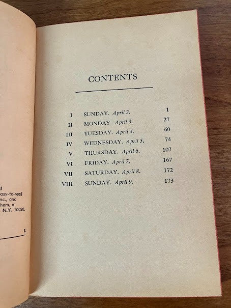 Vintage Paperback - And On The Eighth Day By Ellery Queen