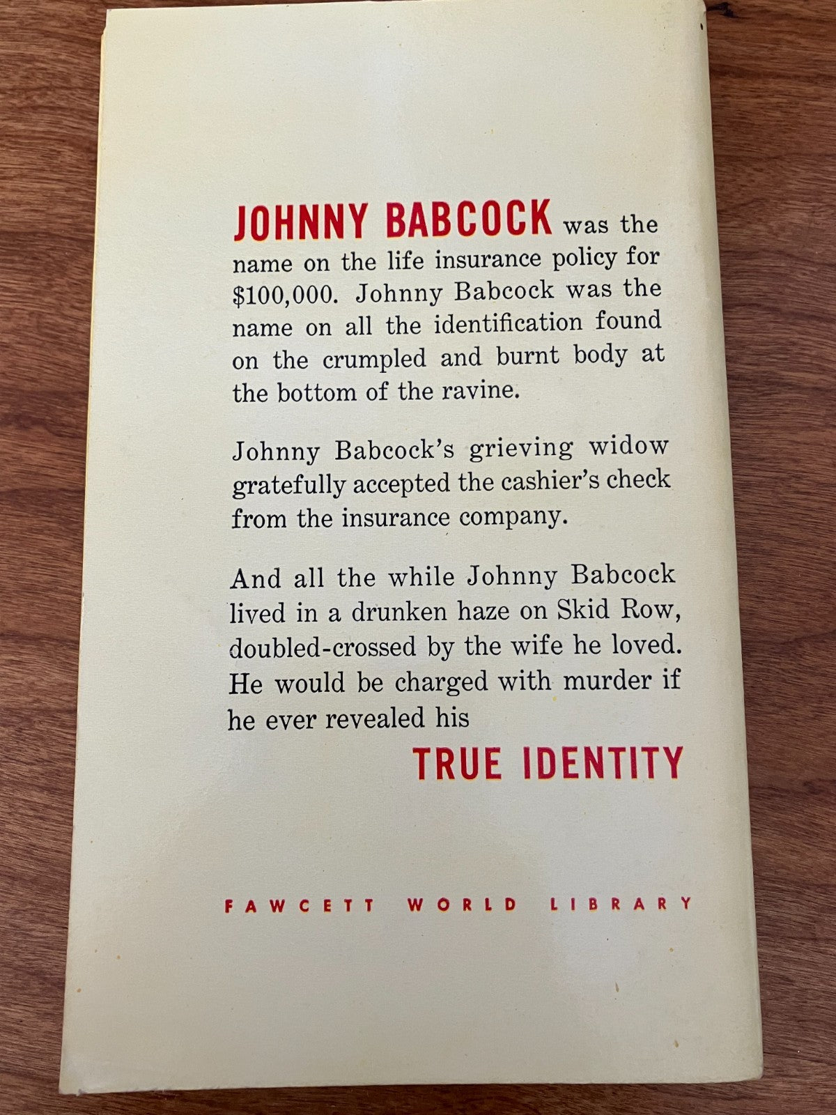 Vintage Paperback - Self-Made Widow by Philip Race