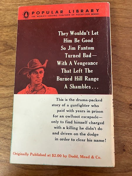 Vtg Paperbacks: Max Brand Books - Lot of 2