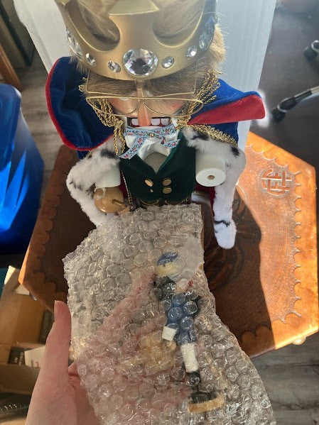 Steinbach Nutcracker - Jubilee King - 75TH Birthday of Christian