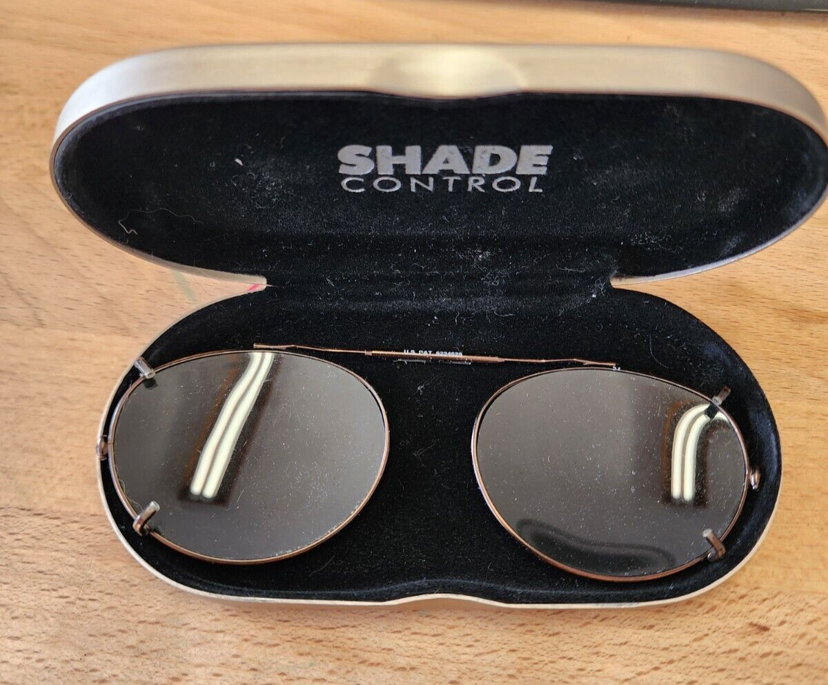 Shade Control Sunglass Clip-on W/ Case