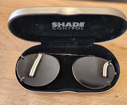 Shade Control Sunglass Clip-on W/ Case