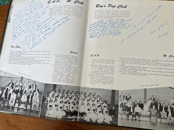 Westside High School 1955 Omaha Nebraska Yearbook - Shield