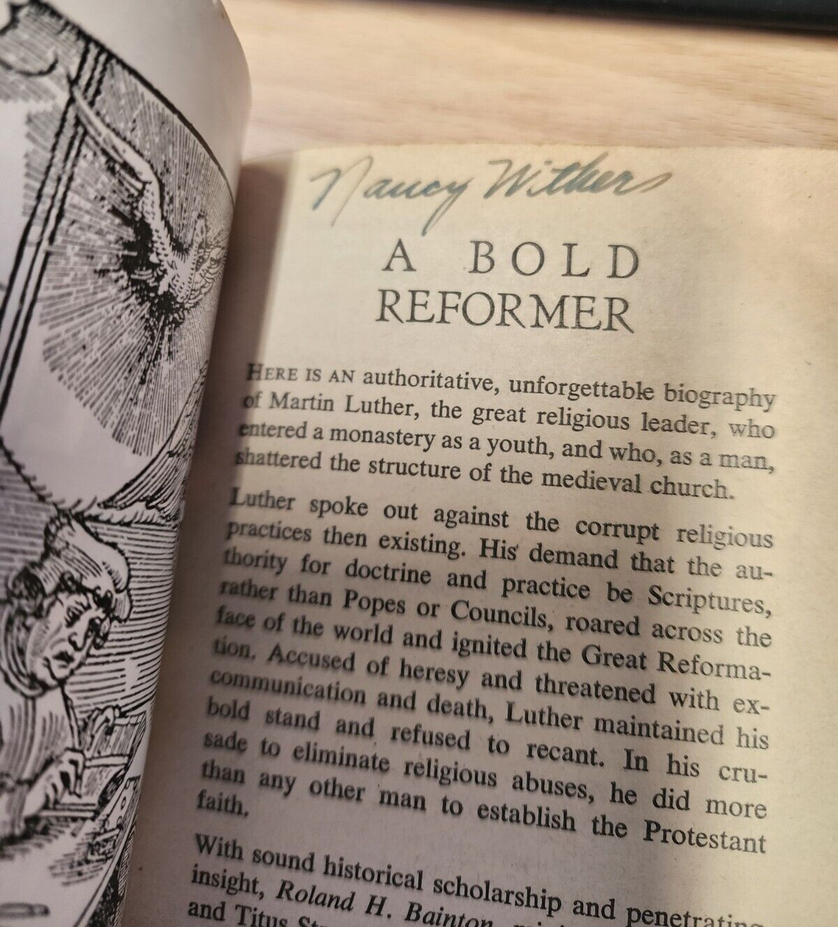 Here I Stand A Life Martin Luther History Paperback Book Roland H. Bainton 1959