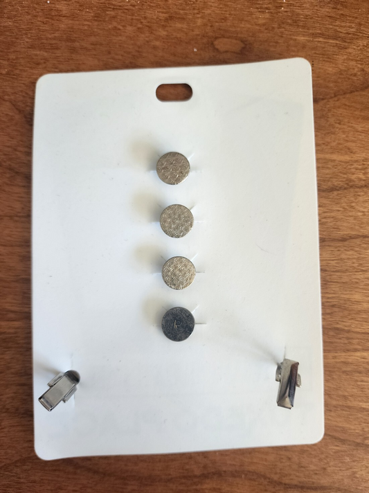 Formal Tuxedo Stud & Link Wedding Cuff Links set