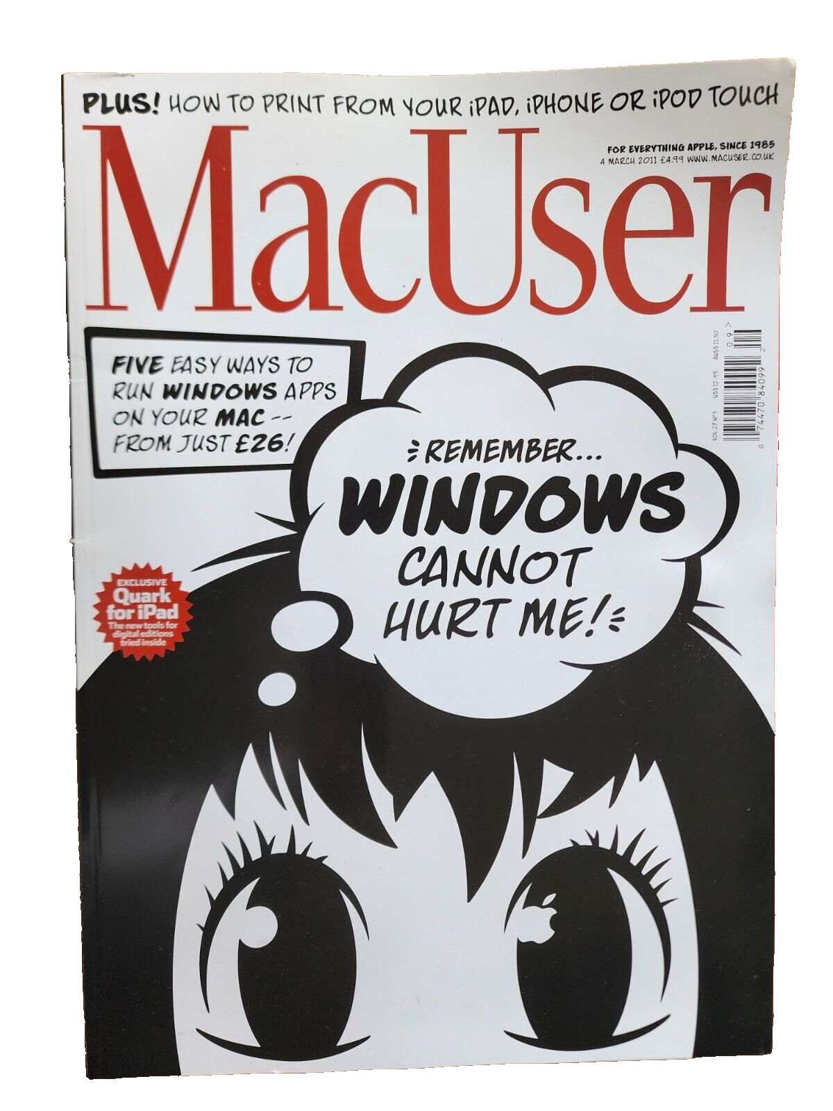 MacUser Magazine - March 2011 vol 27 no 5
