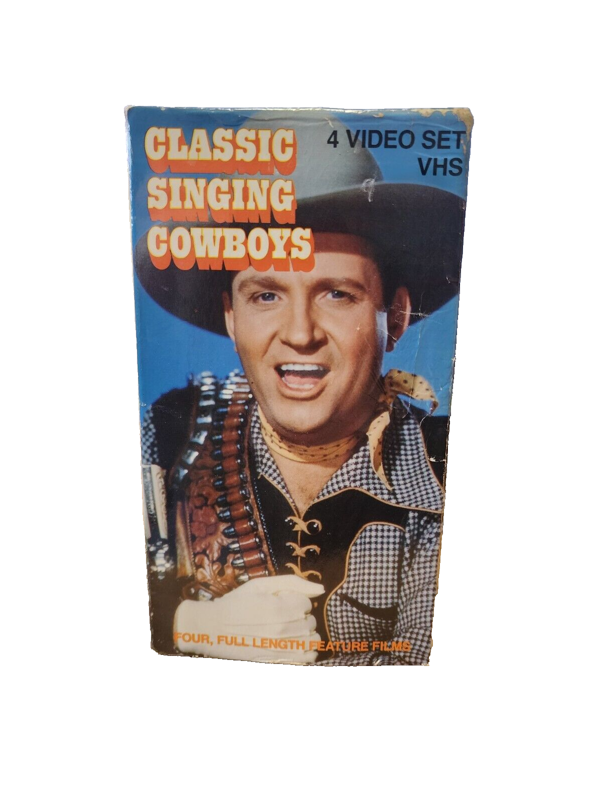 VTG CLASSIC SINGING COWBOYS 4 VIDEO VHS DIAMOND DEC
