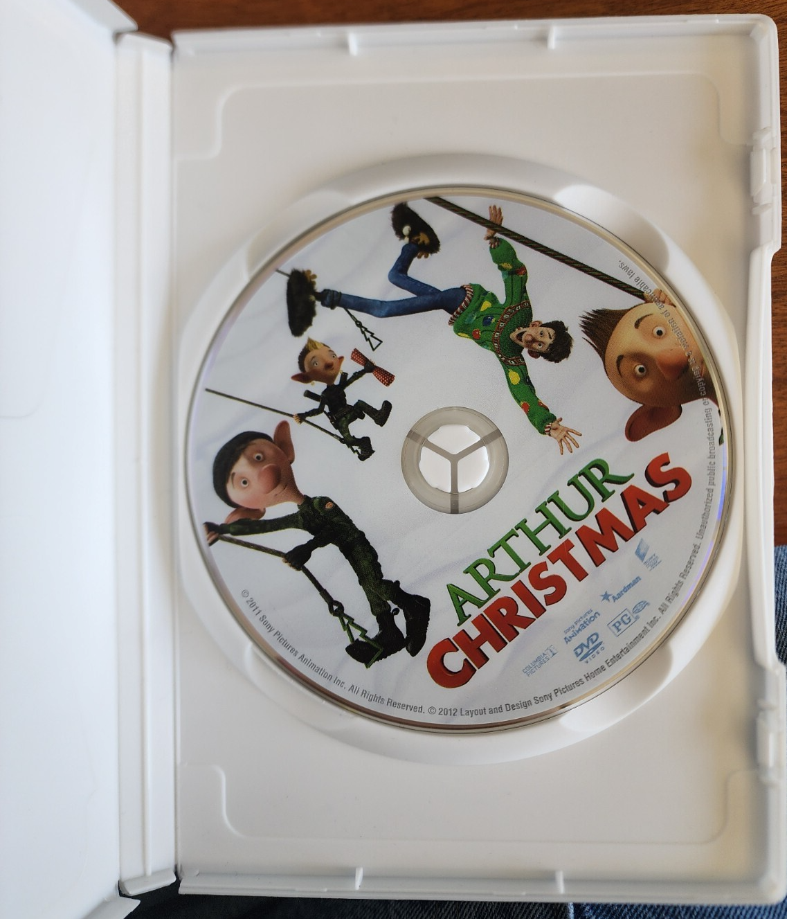 Arthur Christmas - Operation Santa Claus Is Coming To Town DVD