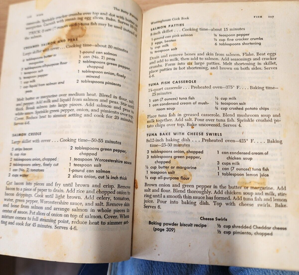 VTG The Betty Furness Westinghouse Cook Book Julia Kiene First Edition 1954