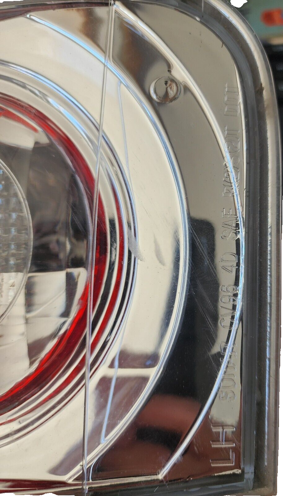 SONAR #CV96--96-98 CIVIC Right Side Tail Light Sedan Lid Mounted--SAE#R(2)S(2)T