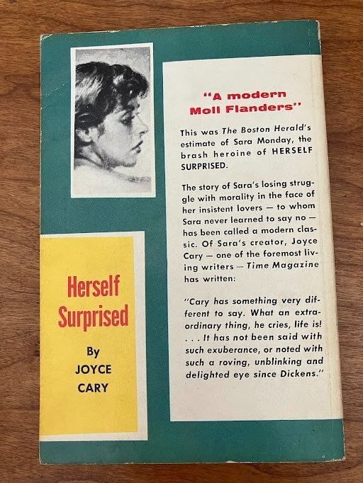 Vintage Paperback - Joyce Cary: HERSELF SURPRISED
