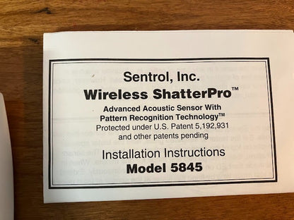 Sentrol: Glassbreak Sensor - ShatterPro - Open Box