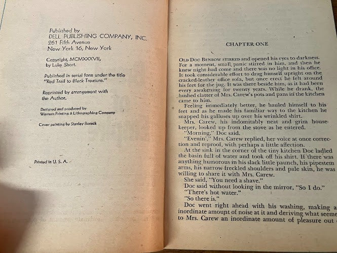 Vtg Paperback - Brand of Empire by Luke Short