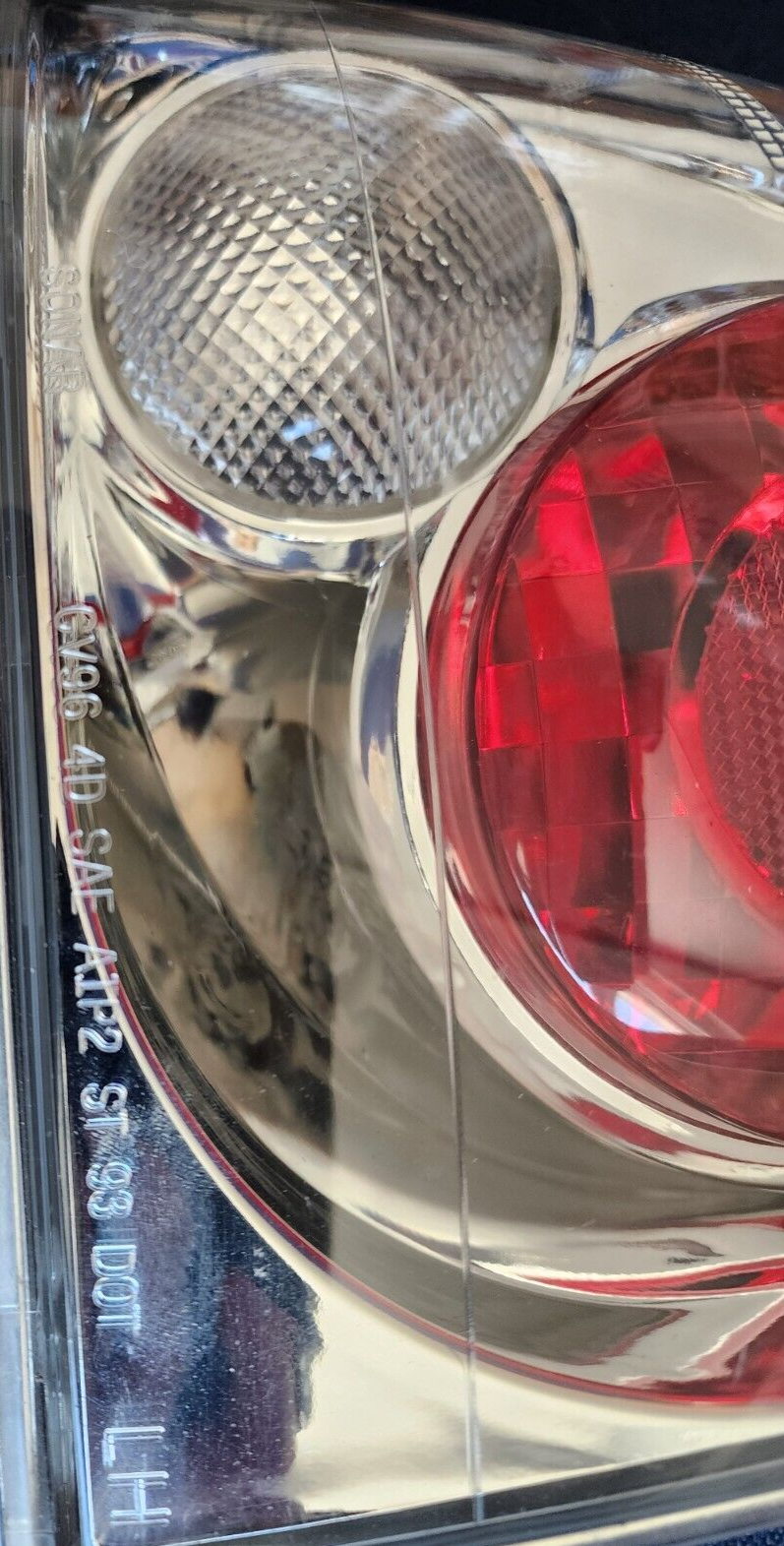 SONAR CV96 4D SAE AIP2 ST 93 DOT Honda Civic taillight