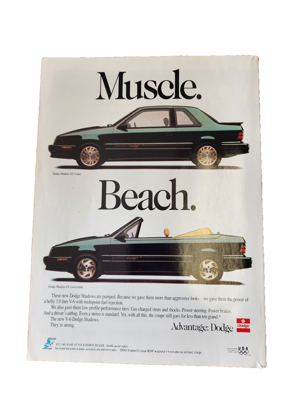 Automobile Magazine May 1992 - Bad Dogs! M194