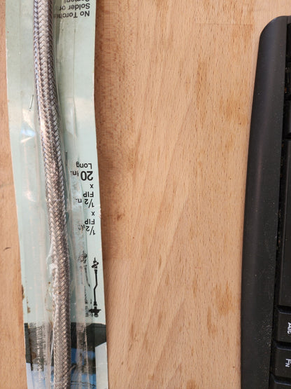 Flexible Stainless Steel Faucet Hookup