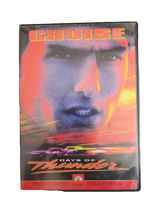 Days Of Thunder DVD - GOOD