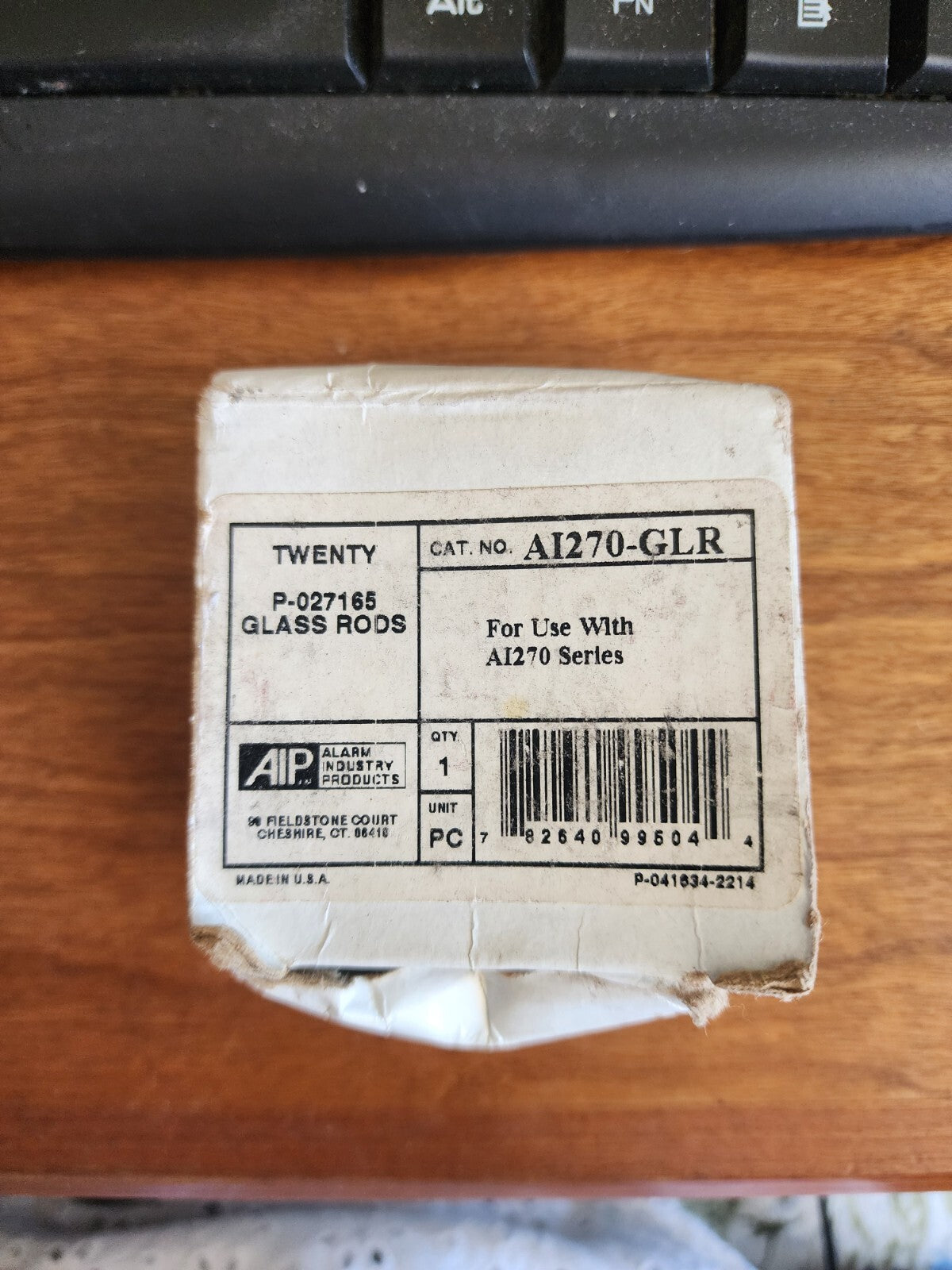 Metal Pull In Case of Fire Alarm Station W/ Glass Rods